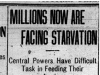 "Millions Now are Facing Starvation"