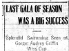 "Last Gala of Season was a Big Success"