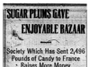 "Sugar Plums Gave Enjoyable Bazaar"