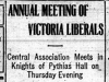 "Annual Meeting of Victoria Liberals"