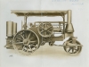 Gasoline Road Roller illustration