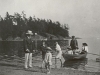 The Bernard Goward family at Cadboro Bay Beach
