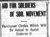 "Aid for Soldiers of Soil Movement"