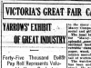 "Victoria's Great Fair Calls to All Loyal Victorians"