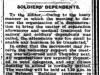 "Soldiers' Dependents"