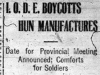 "I.O.D.E. Boycotts Hun Manufactures"