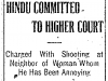 Hindu Charged for Shooting