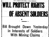 Protecting Rights of Absent Soldiers