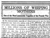 Millions of Weeping Mothers