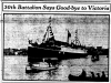 30th Battalion Leaving by Ship