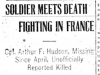 Cpl. Hudson now Dead
