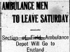 Ambulance Men Departing