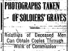 Photographs of Soldiers' Graves