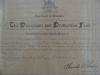 Beacon Hill School Patriotism and Production Fund Certificate