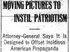 "Moving Pictures to Instil Patriotism"