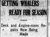 "Getting Whalers Ready for Season"