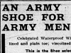 "An Army Shoe for Army Men"