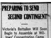 "Preparing to Send Second Contingent"