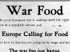 "War Food"