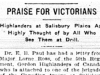 "Praise for Victorians"