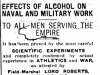 "Effects of Alcohol on Navy and Military Work"