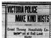 "Victoria Police Make Kind Hosts"