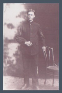 This book was made by Roy Chandler's daughter Daisy Stocker. Note that it contains primary sources (the transcript of an oral history discussing life as a prisoner of war, photographs, and documents) as well as remembrances of Roy's post-war life.   Source: Daisy Stocker, private collection 