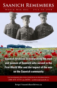 Saanich-Remembers-WWI-poste